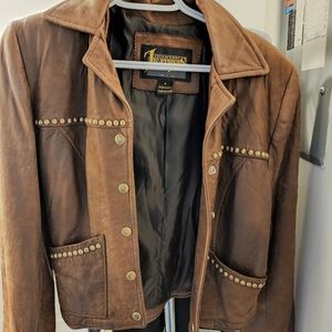 Diamond Leathers leather jacket